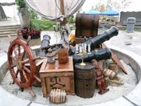 Pirate Cannon Display		